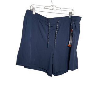 Pacific Trail Shorts Women's XXL Blue Outdoor Athletic Drawstring 4" NWT